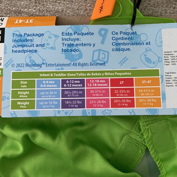 CocoMelon costume Toddler 3T-4T NWT - Picture 7 of 8